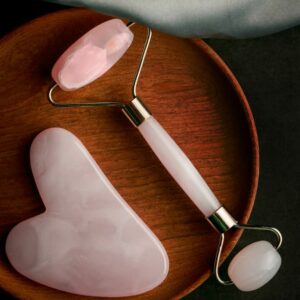 Pink calcite set